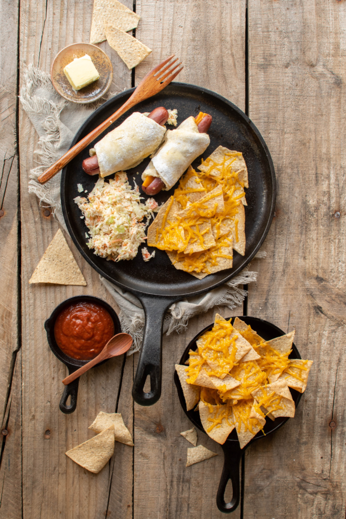 pigs in a blanket The Pioneer Chicks