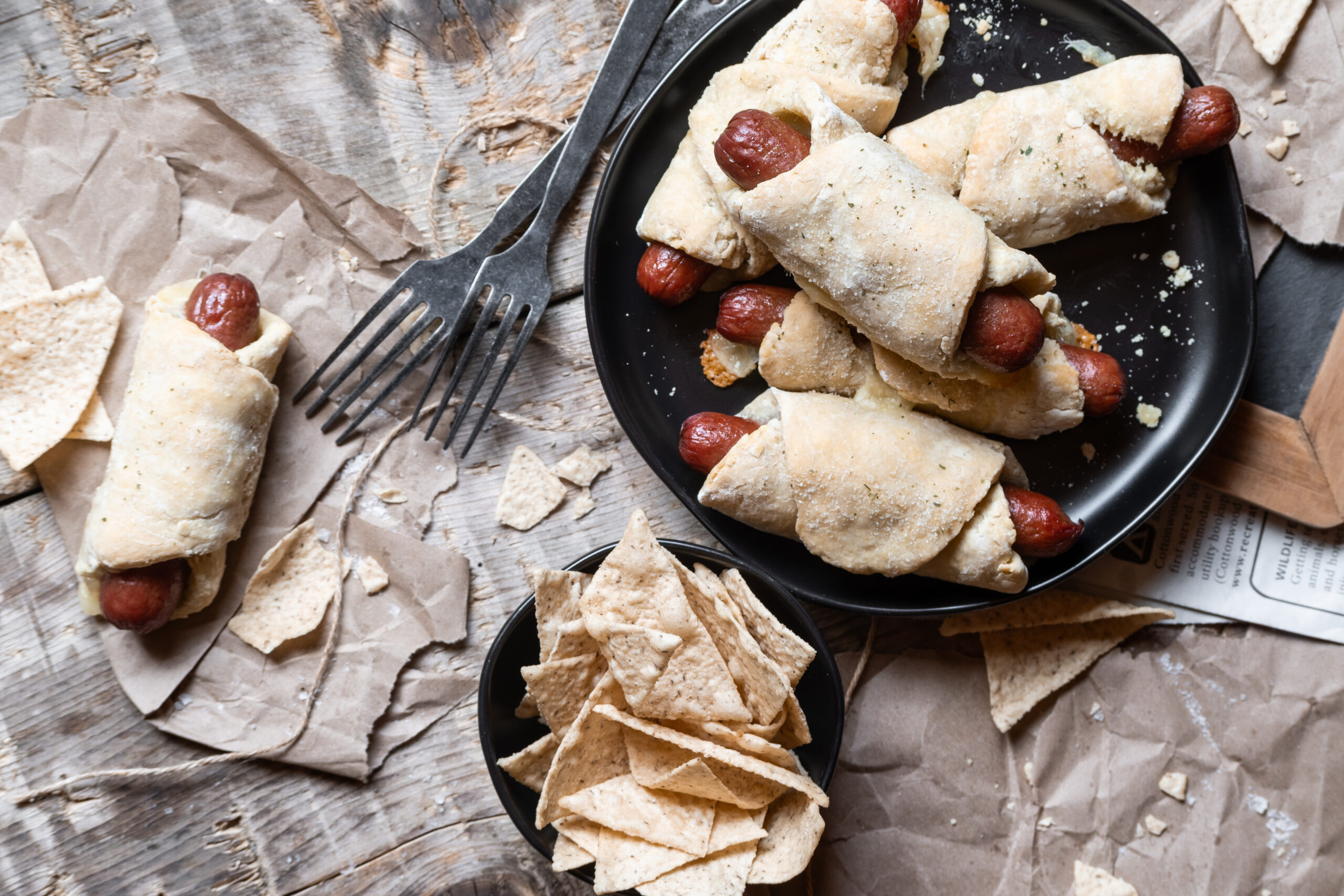 Grainfree Pigs in a Blanket (glutenfree) The Pioneer Chicks